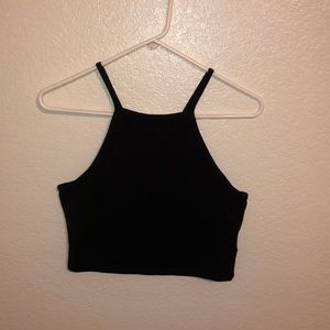 Black Crop Top